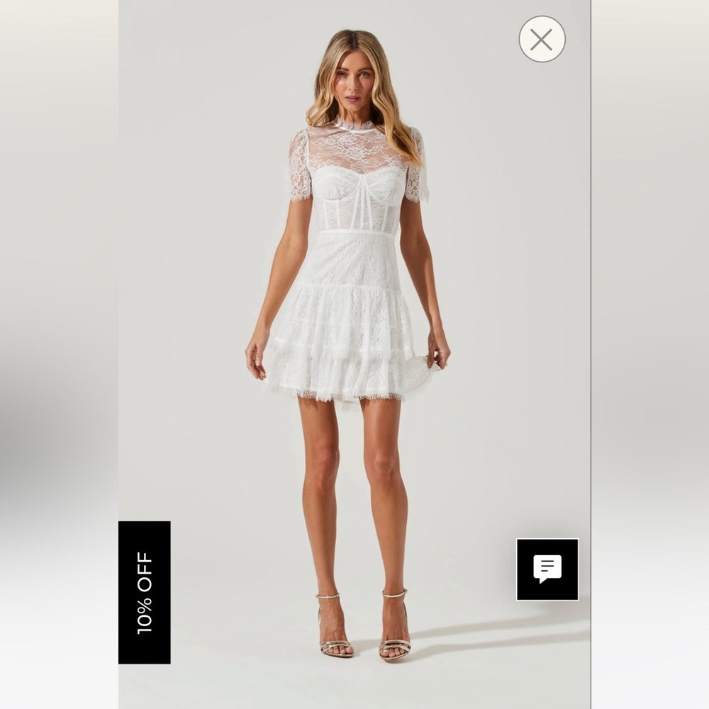 ASTR the Label - LEILANI LACE BUSTIER MINI DRESS